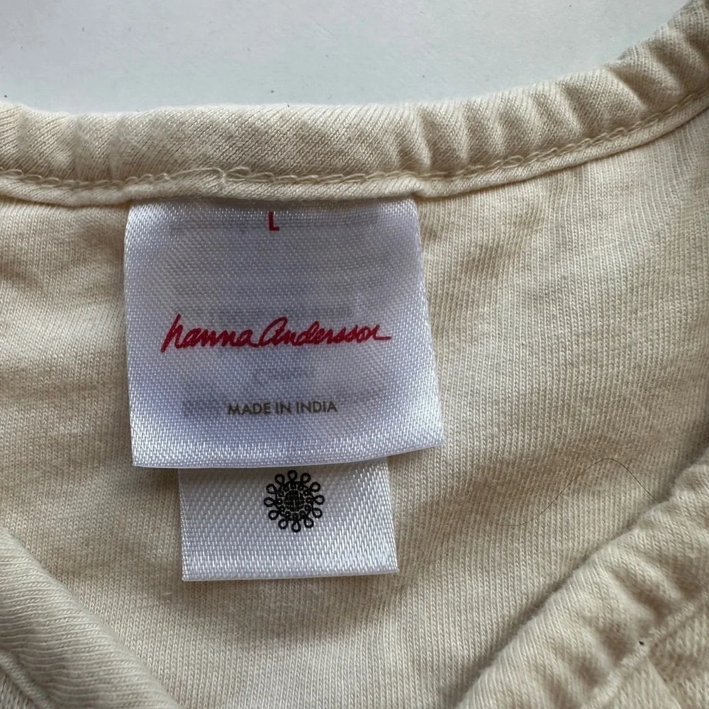 hanna andersson beige sleep sack size large